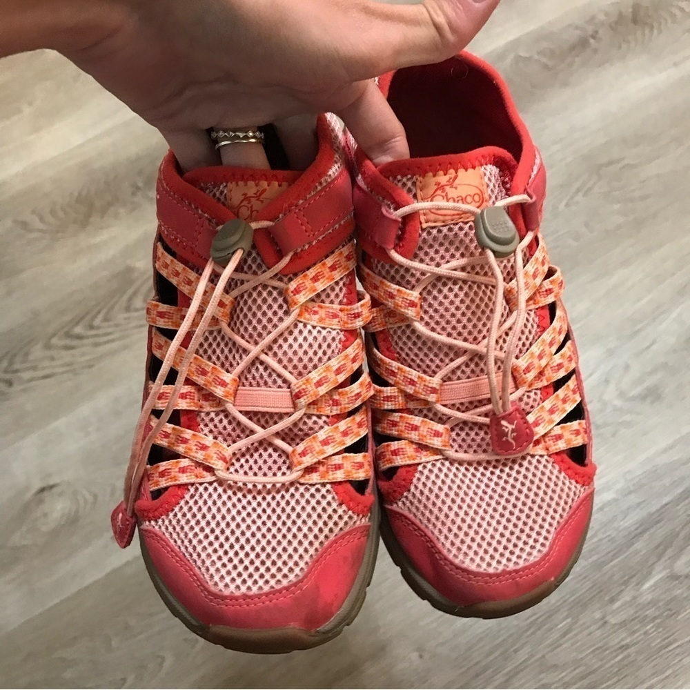 Chaco Outcross 2 Watersport Shoe Girls 4 Hiking Outdoor Pink - Picture 4 of 10